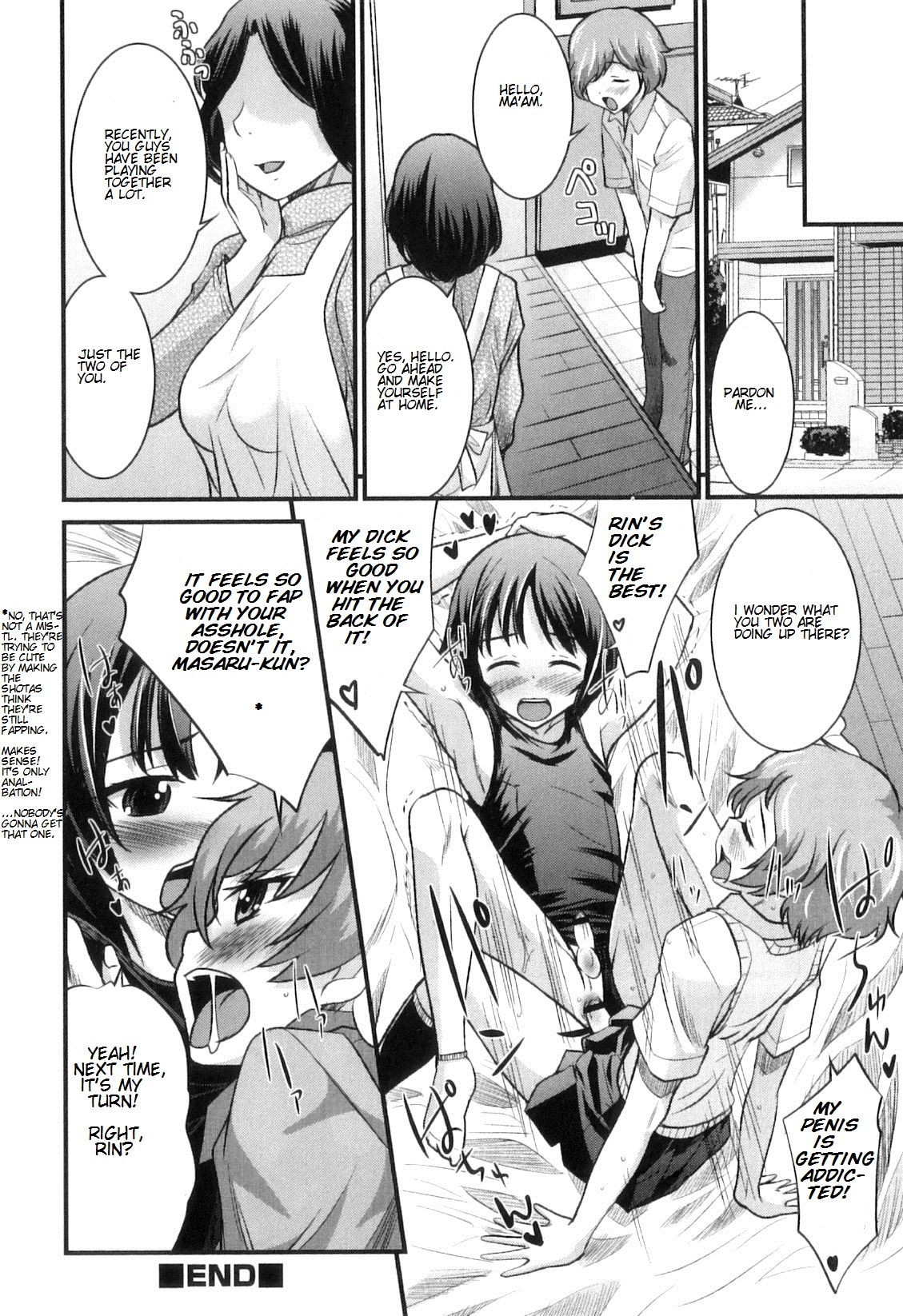 [花巻かえる] 男の娘は俺の嫁 第2、3、5-7、11、14話 [英訳]