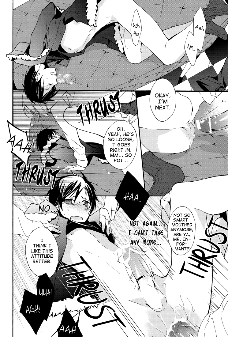 [アラビックヤマト (浅井西)] 臨也調教 (デュラララ!!) [英訳]