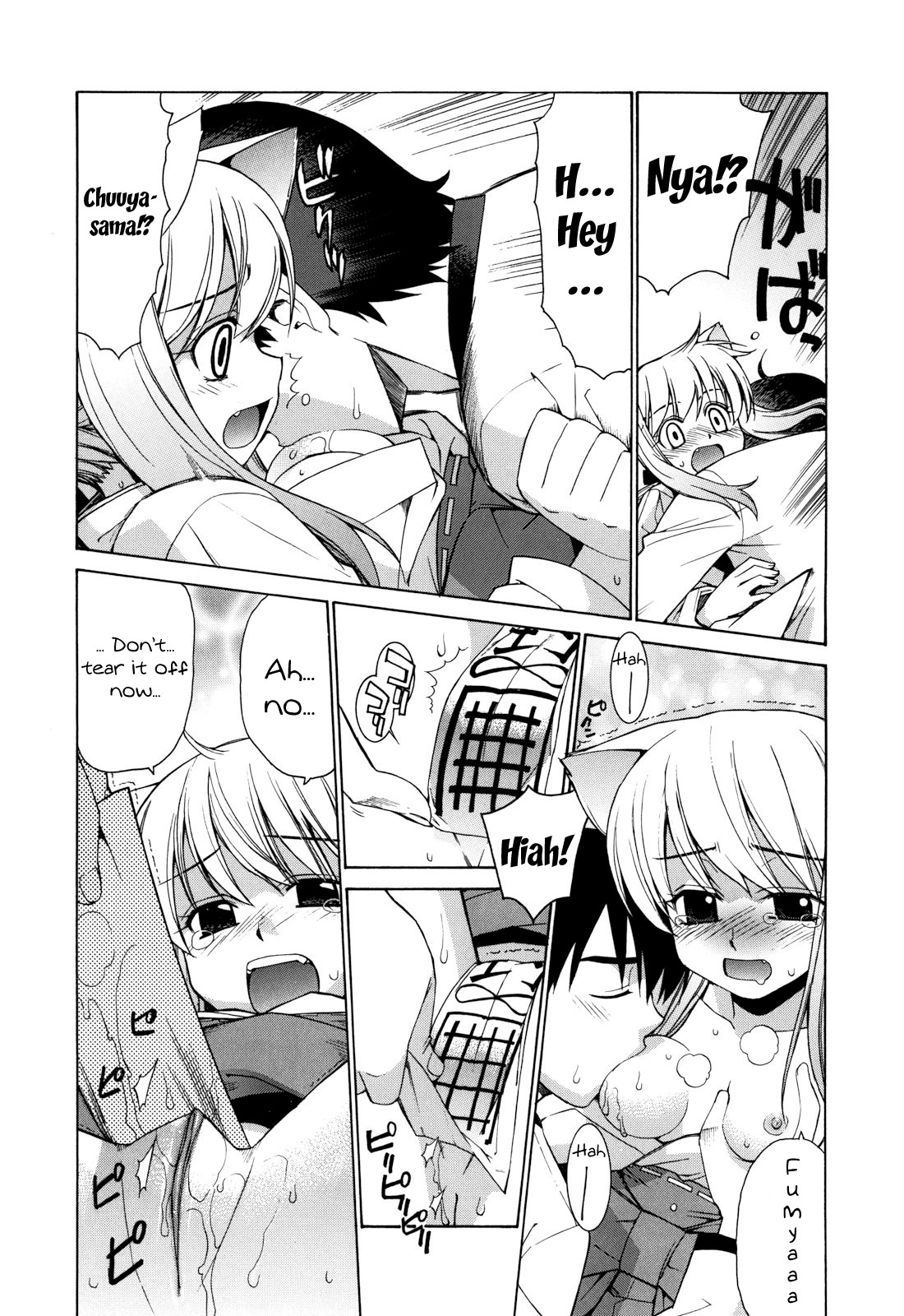 [稍日向] ぬこ巫女タン [英訳]