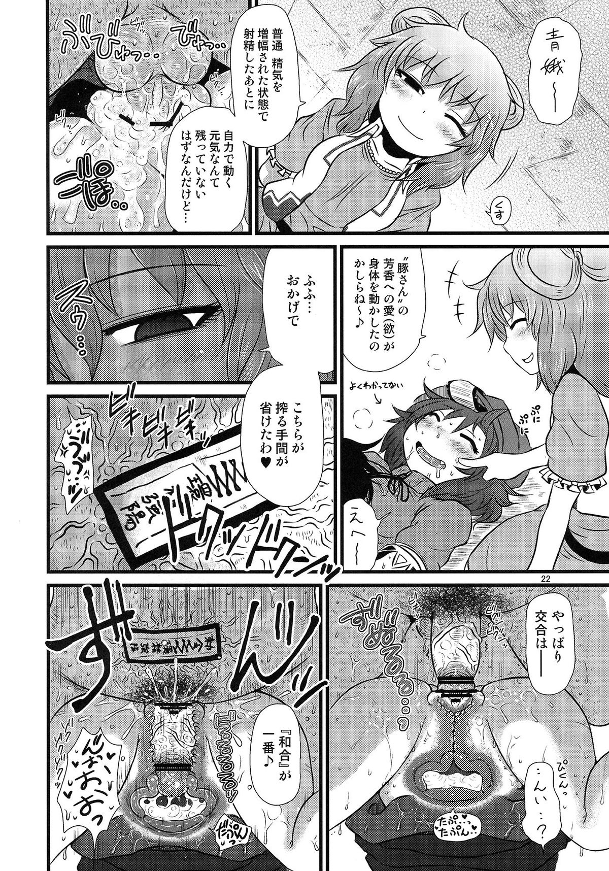 (例大祭10) [川豚毒 (加藤フグオ)] するだけ陸。 (東方Project)