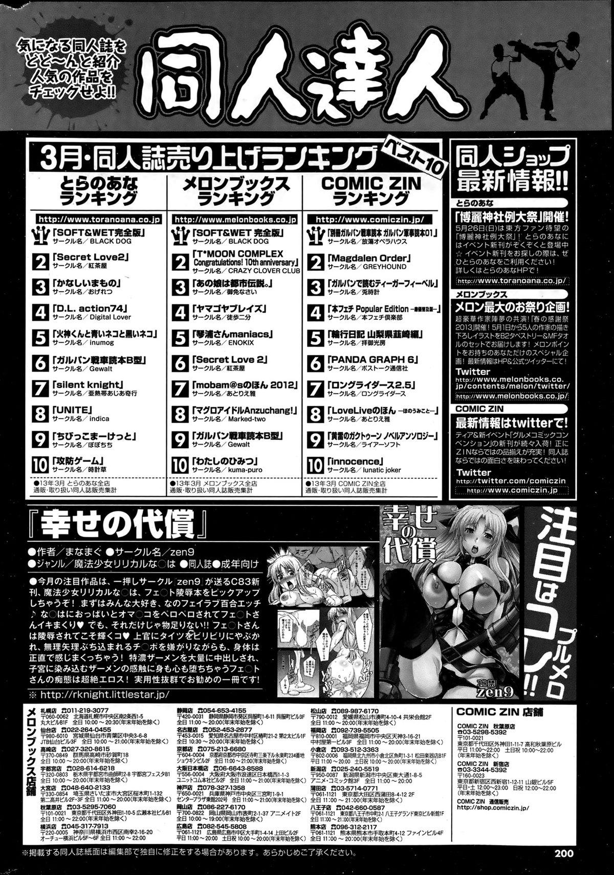 COMIC プルメロ 2013年7月号