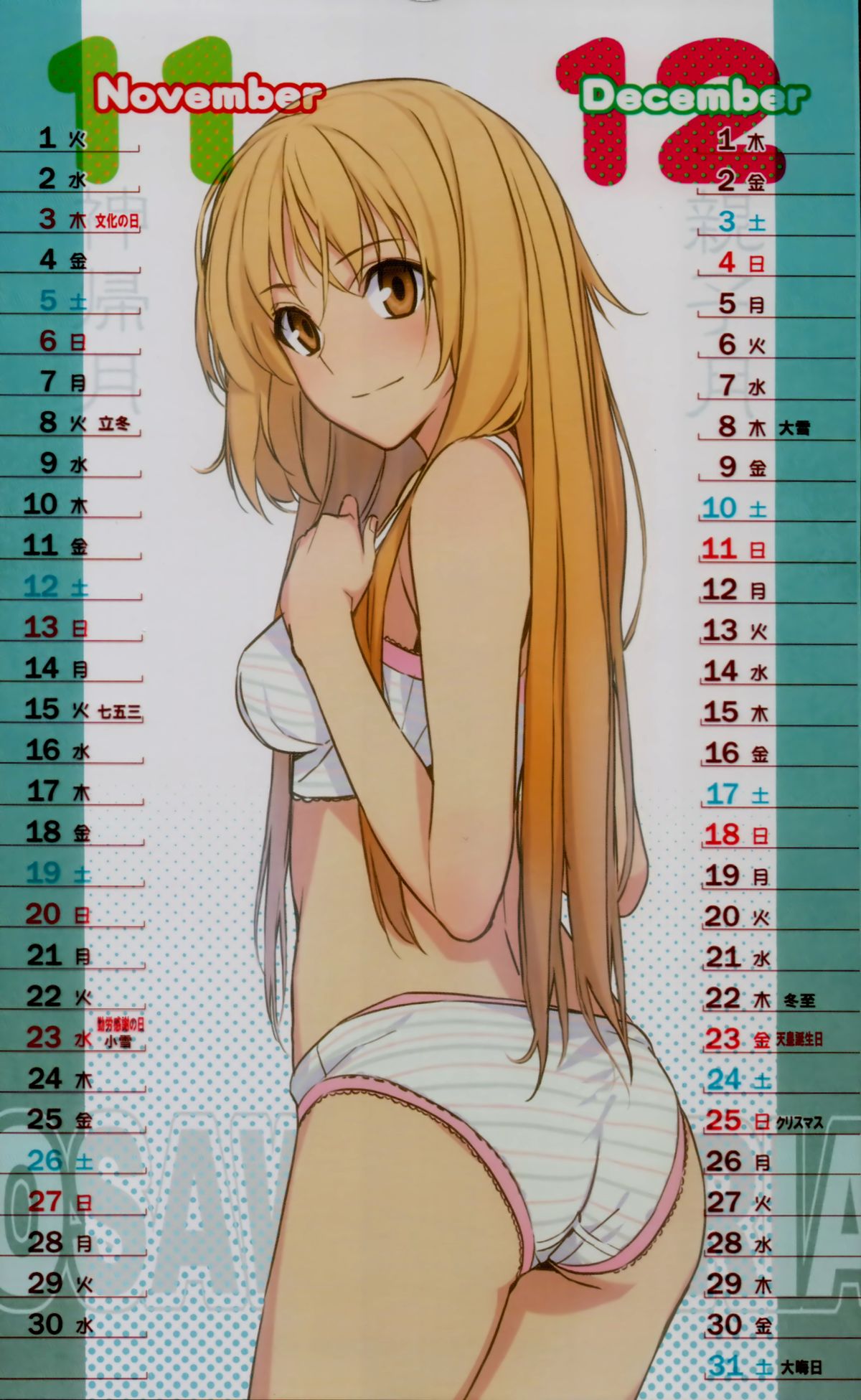 森井さんとこの2011TYPE-MOONCALENDAR