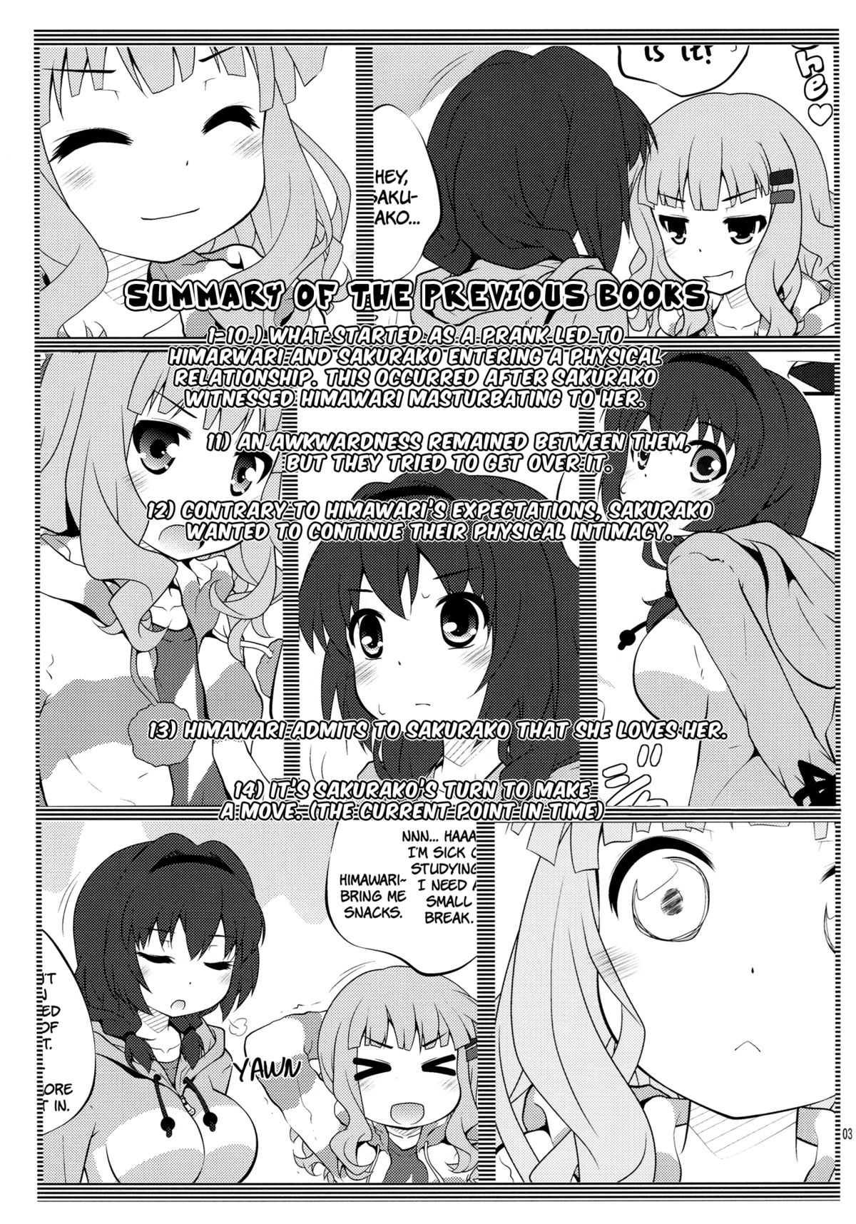 (COMIC1☆7) [ぷり桃 (ごやっち)] 秘め事フラワーズ5 (ゆるゆり) [英訳]
