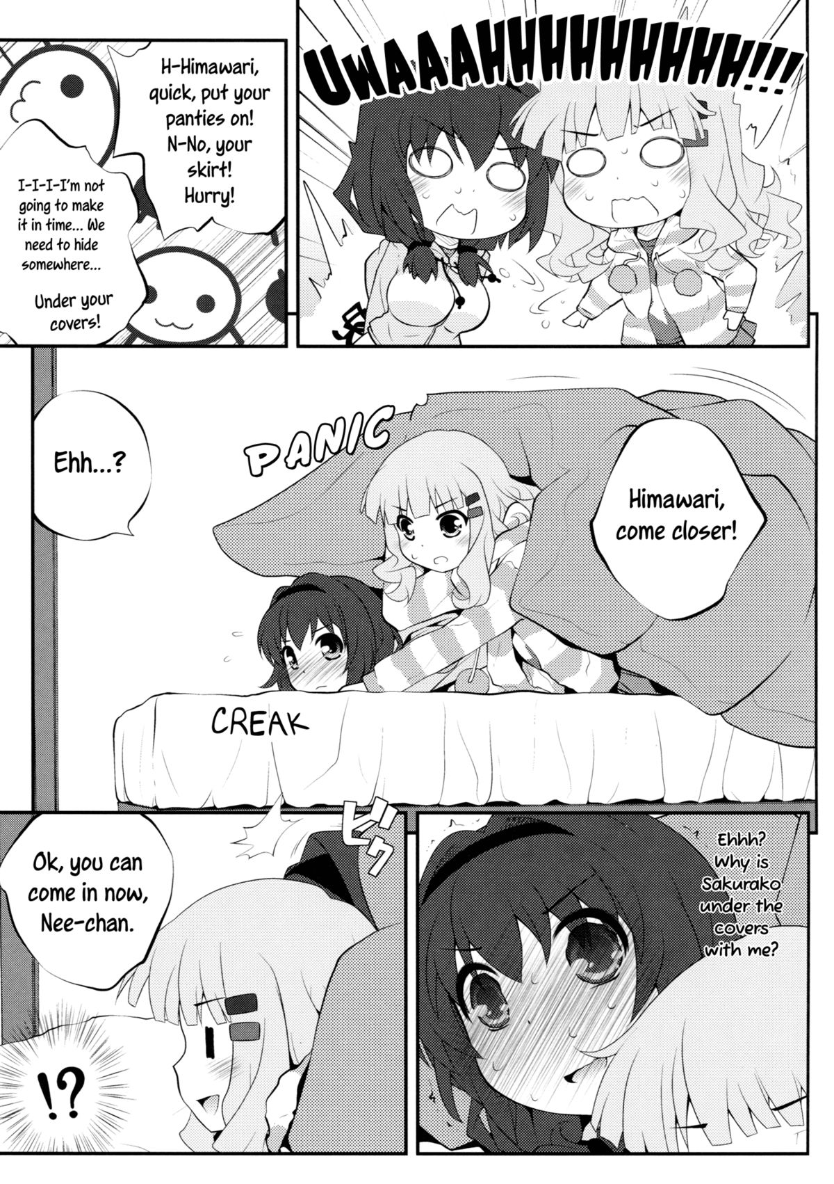(COMIC1☆7) [ぷり桃 (ごやっち)] 秘め事フラワーズ5 (ゆるゆり) [英訳]