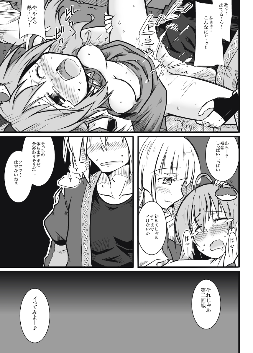 [futa] 風祝×店主×祟神 (東方Project)