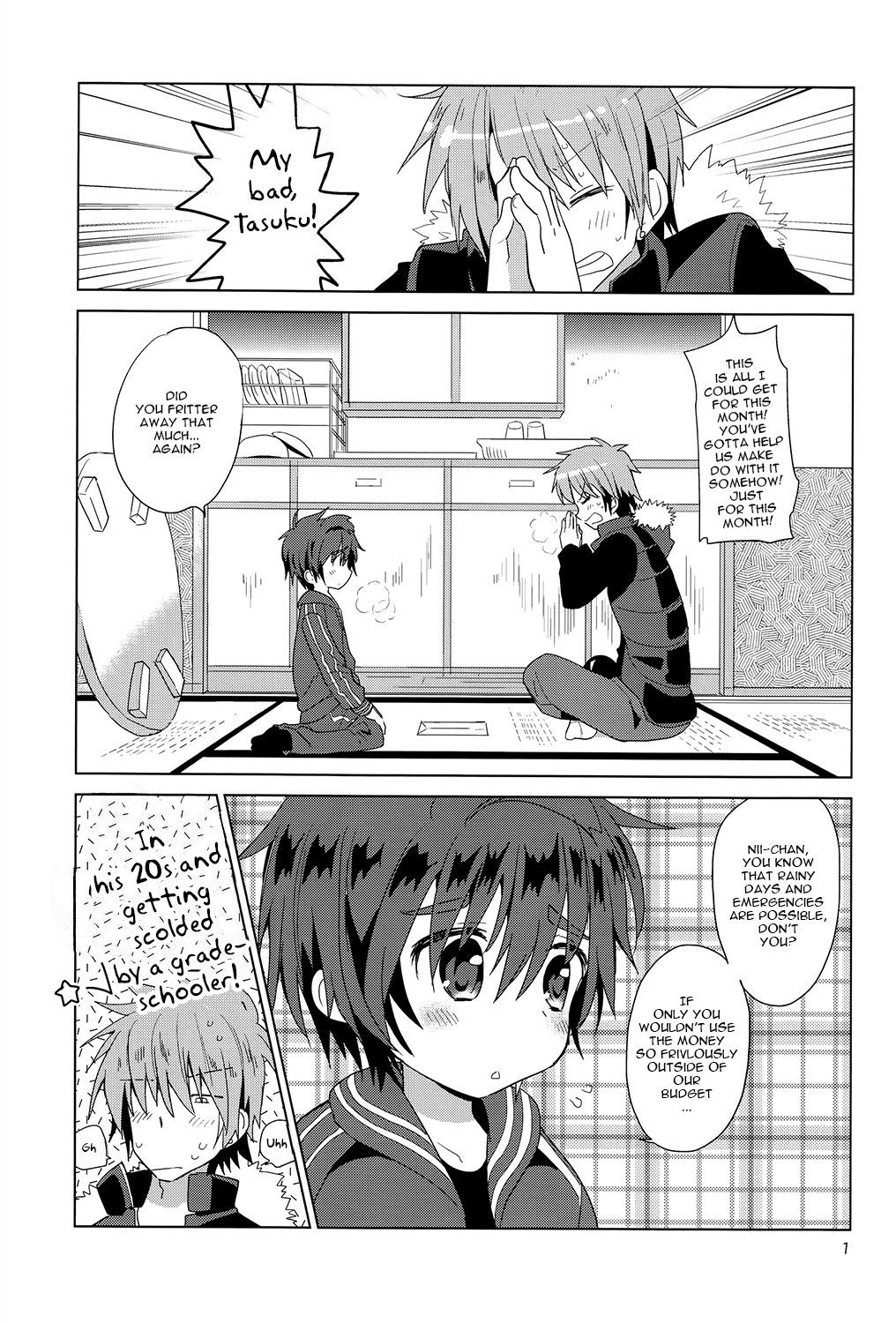 (C83) [Catcher in the Rye (黒川呪詛)] おんぼろ荘ながれぼし[英訳]
