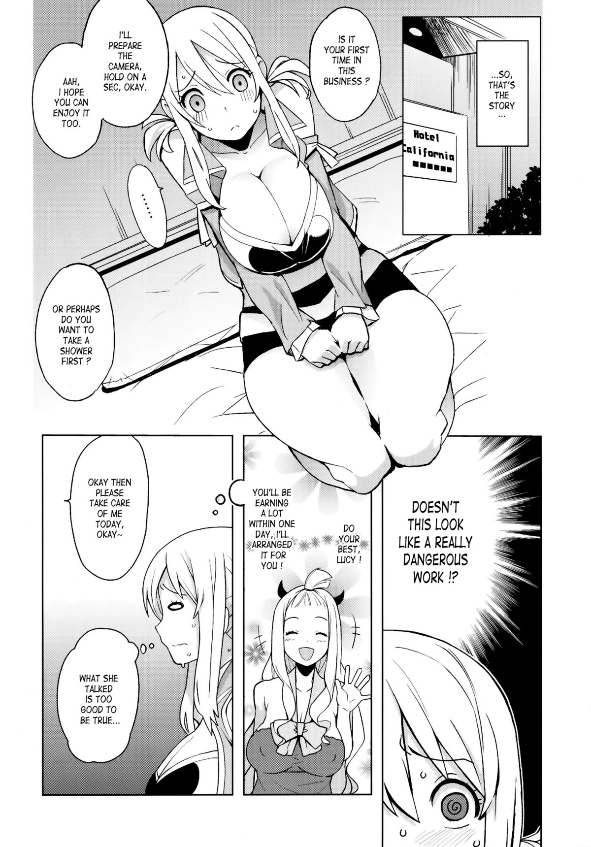 (COMIC1☆7) [フニフニラボ (たまごろー)] チチッコビッチ4 (フェアリーテイル) [英訳]