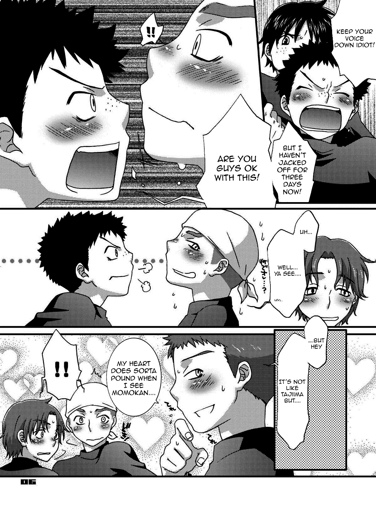 (C72) [apricot (杏二 , 黒男)] peachpie (おおきく振りかぶって) [英訳]