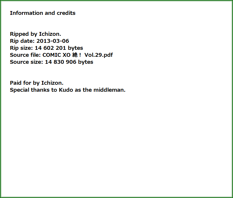 COMIC XO 絶！ Vol.29 [DL版]