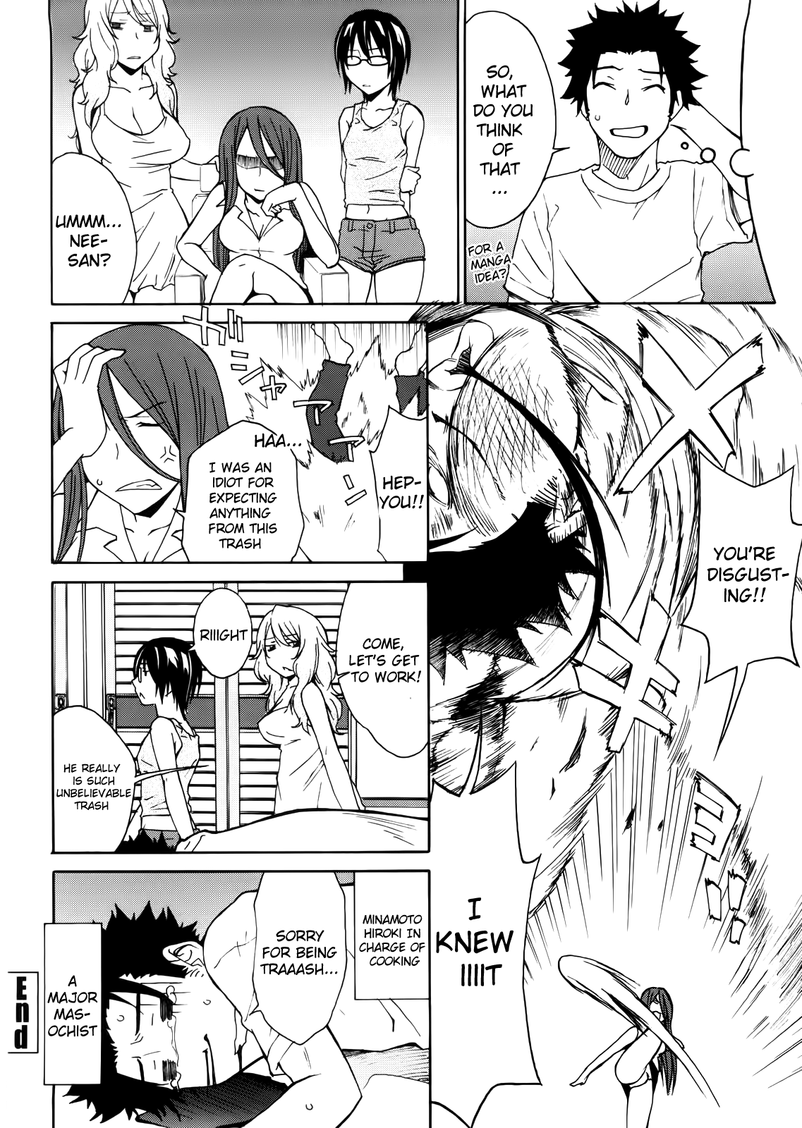 [橘海衣] 姉貴って理不尽だ!? [英訳]