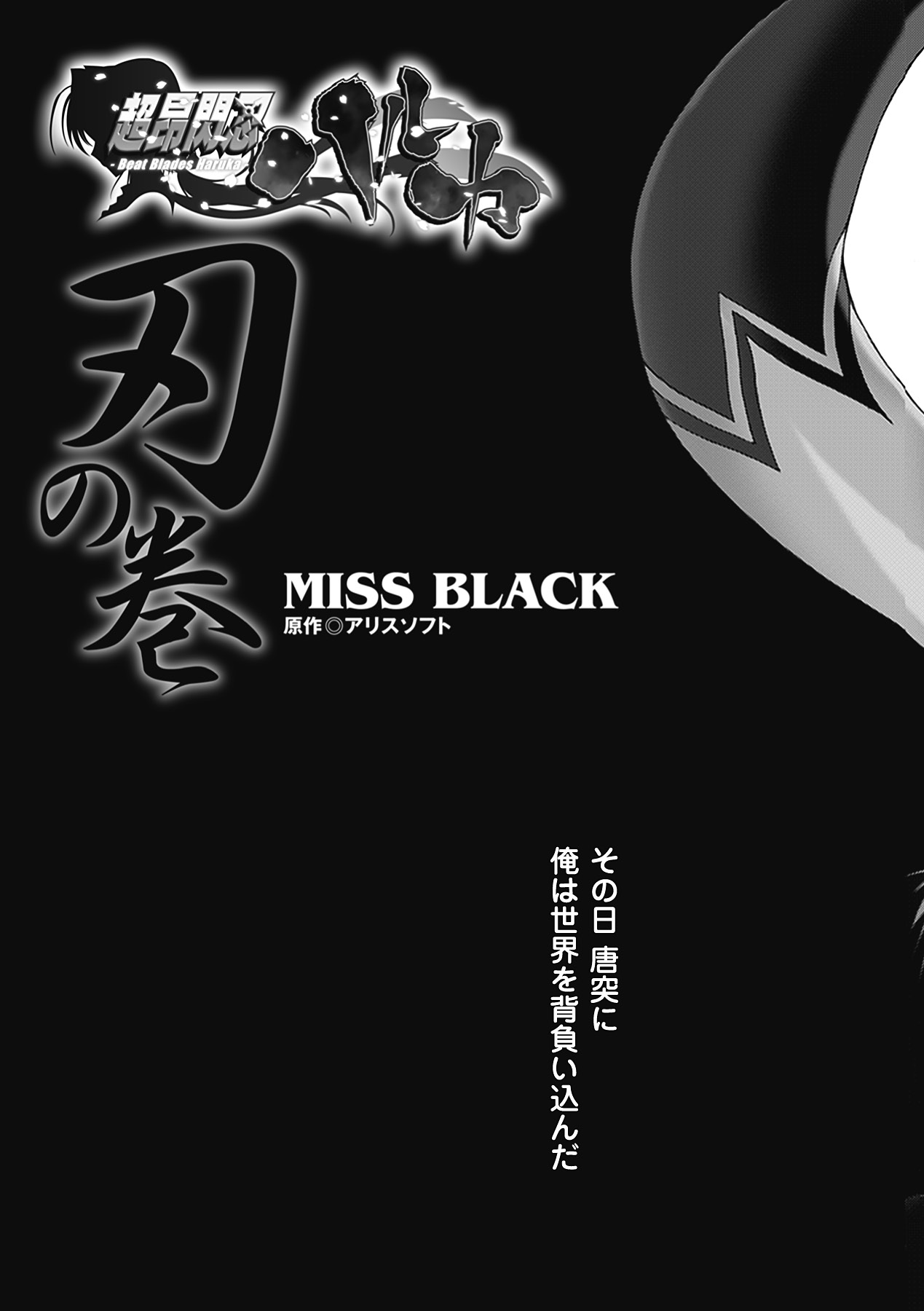 [MISS BLACK] 超昂閃忍ハルカ 刃の巻 (超昂閃忍ハルカ) [DL版]