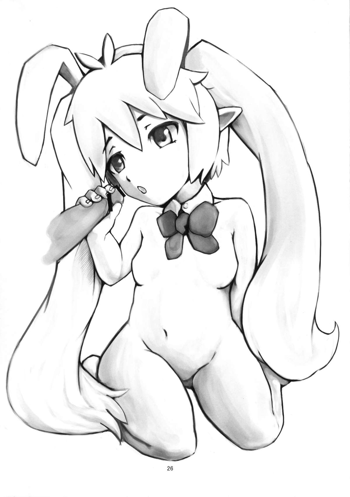 (C82) [七面楚歌 (すたーきー, momo, 稜)] 賢者にお尻弄られる本 (ロッテのおもちゃ!)