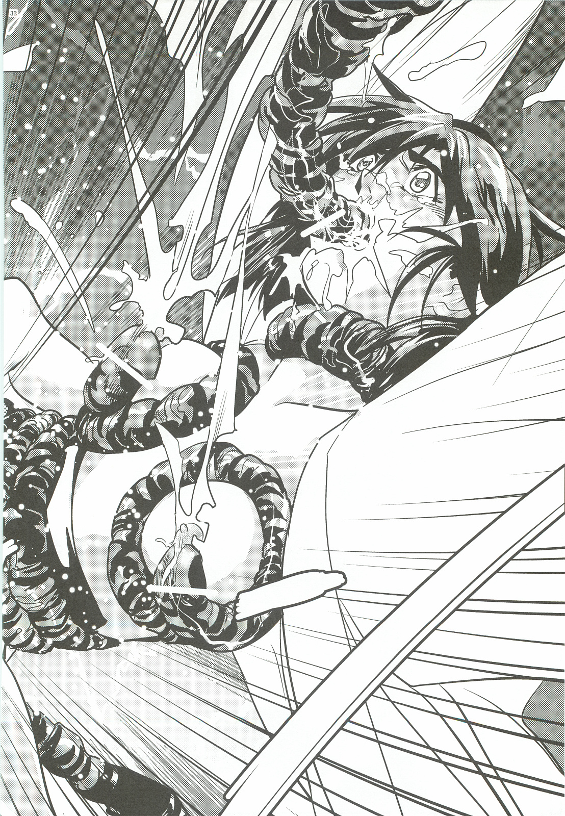 [千本トリイ] FallenXXangeL4 淫渦の亜衣 下巻 (淫獣聖戦 ツインエンジェル)