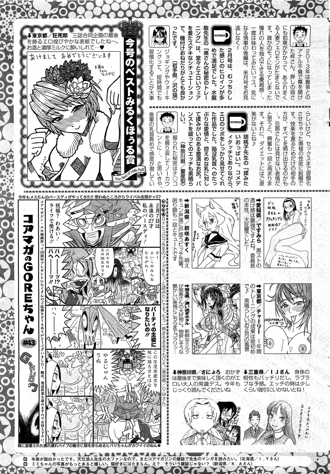 コミックホットミルク 2013年3月号