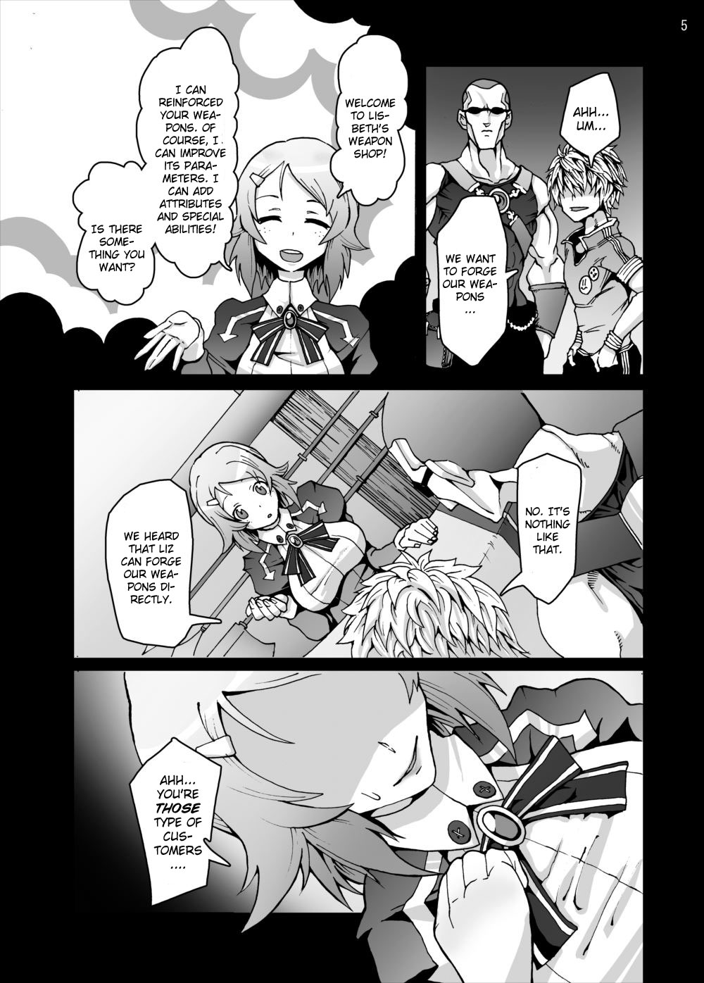 [スタジオヌンチャク (あひる)] リズベット…キリトには捨てられ、客には犯され中出し妊娠… アスナとの格差が広がるオンライン (ソードアート・オンライン) [英訳]