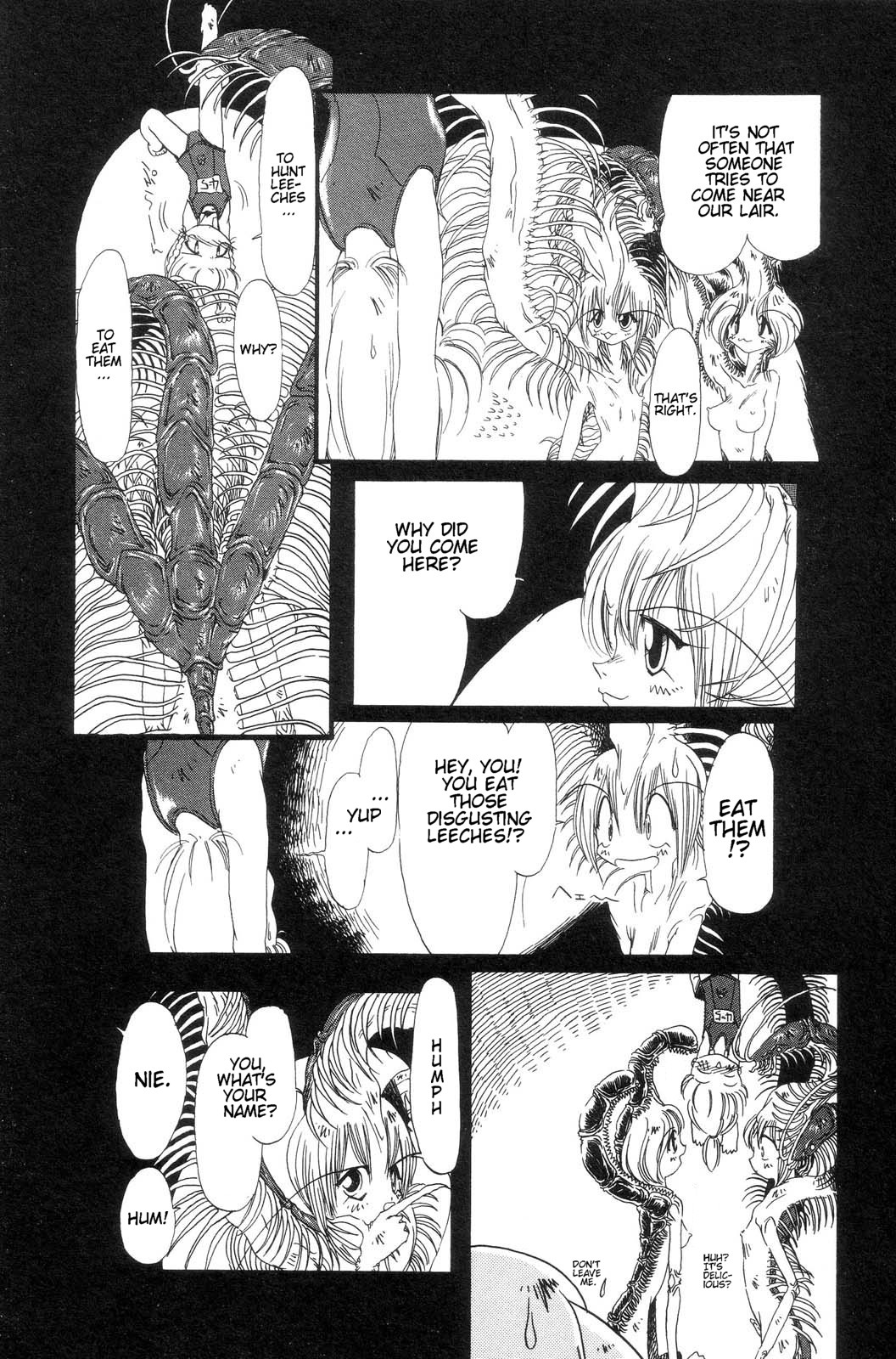 [掘骨砕三] 下水街 [英訳]