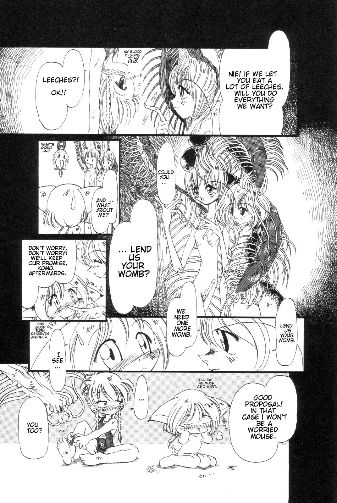 [掘骨砕三] 下水街 [英訳]