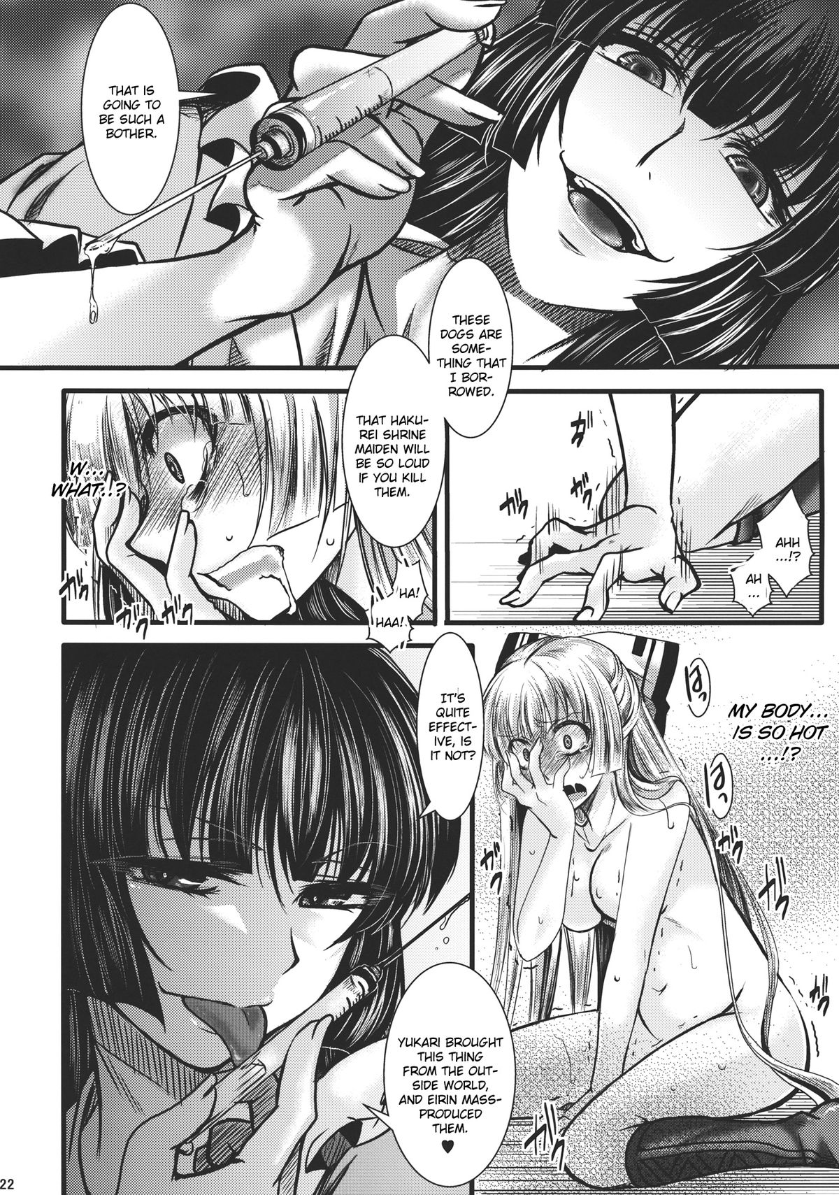 (C83) [御主人様の玩具箱 (hal)] 不死鳥狩―後― (東方Project) [英訳]