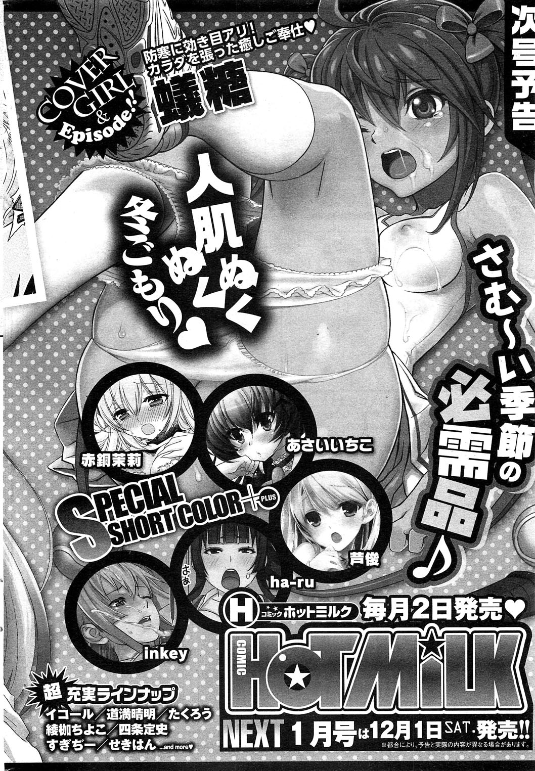 コミックホットミルク 2012年12月号
