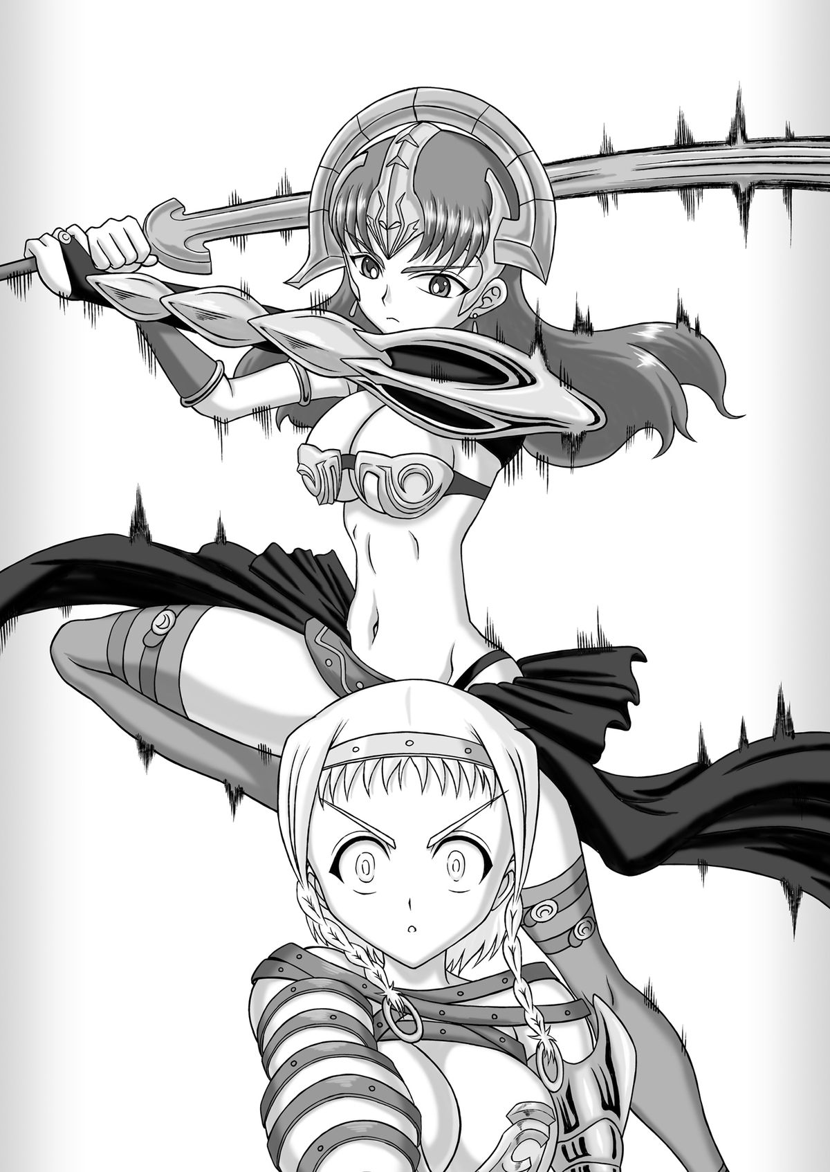 [白糖会] Queen's Sisters (クイーンズブレイド)