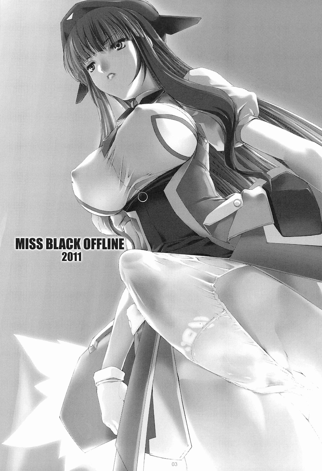 (C80) [MISS BLACK OFFLINE (MISS BLACK)] 戦闘妖精少女 榧 <改>