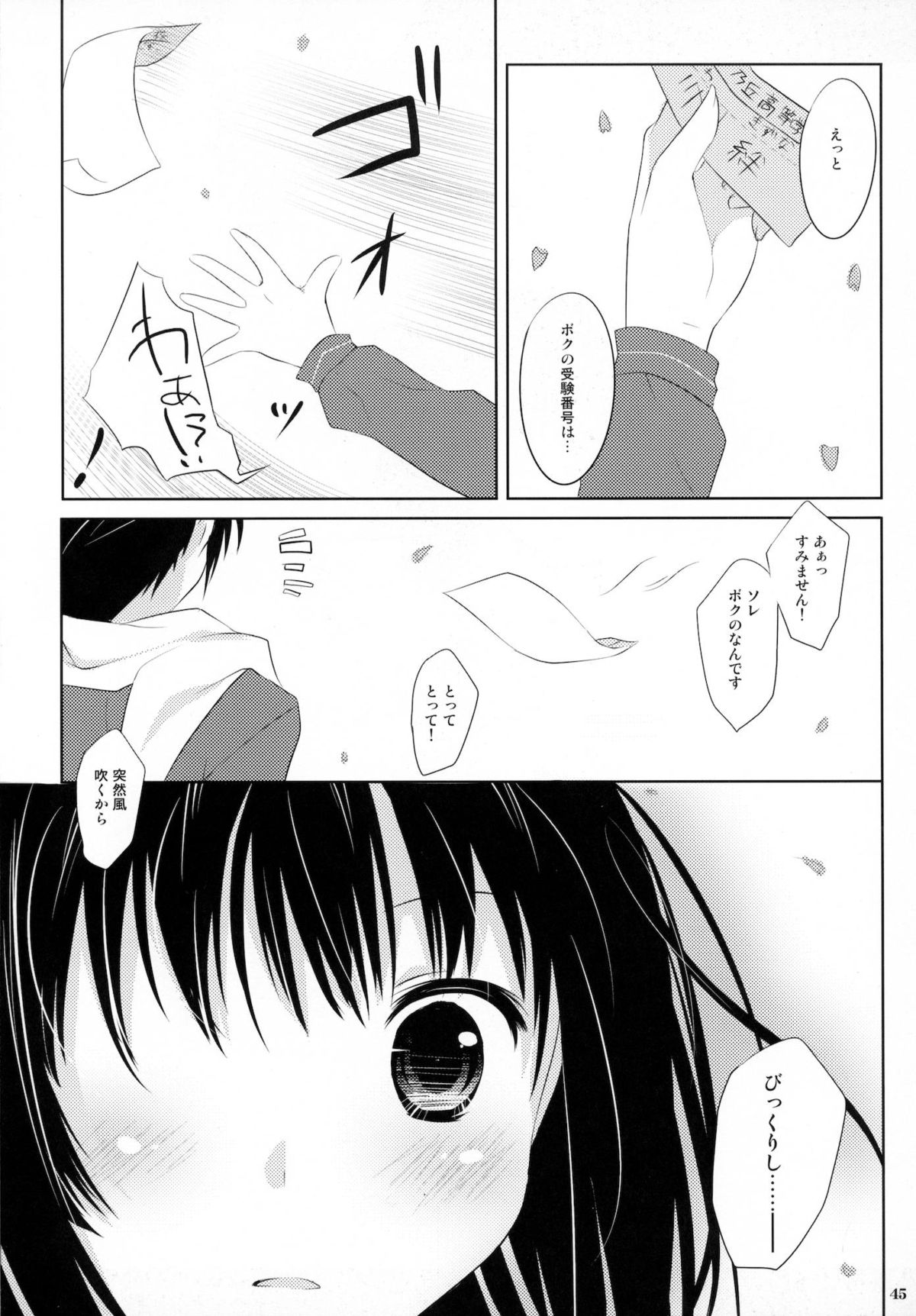 (C80) [組換DNA (水上暮菜)] From a Distance (プラナスガール)
