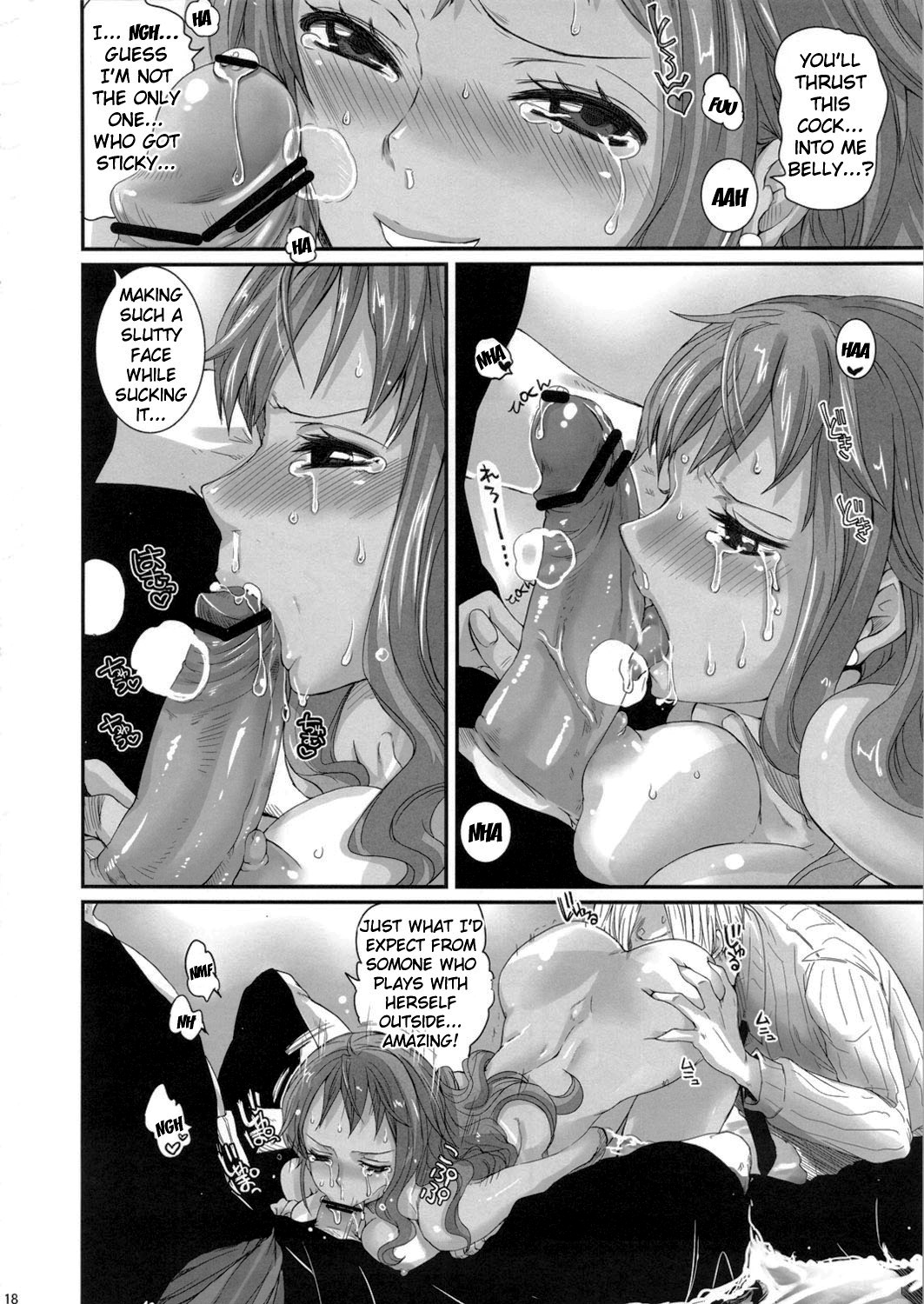 (C82) [Queen Of VANILLA (千草雀)] 夏＊花 (ワンピース) [英訳]