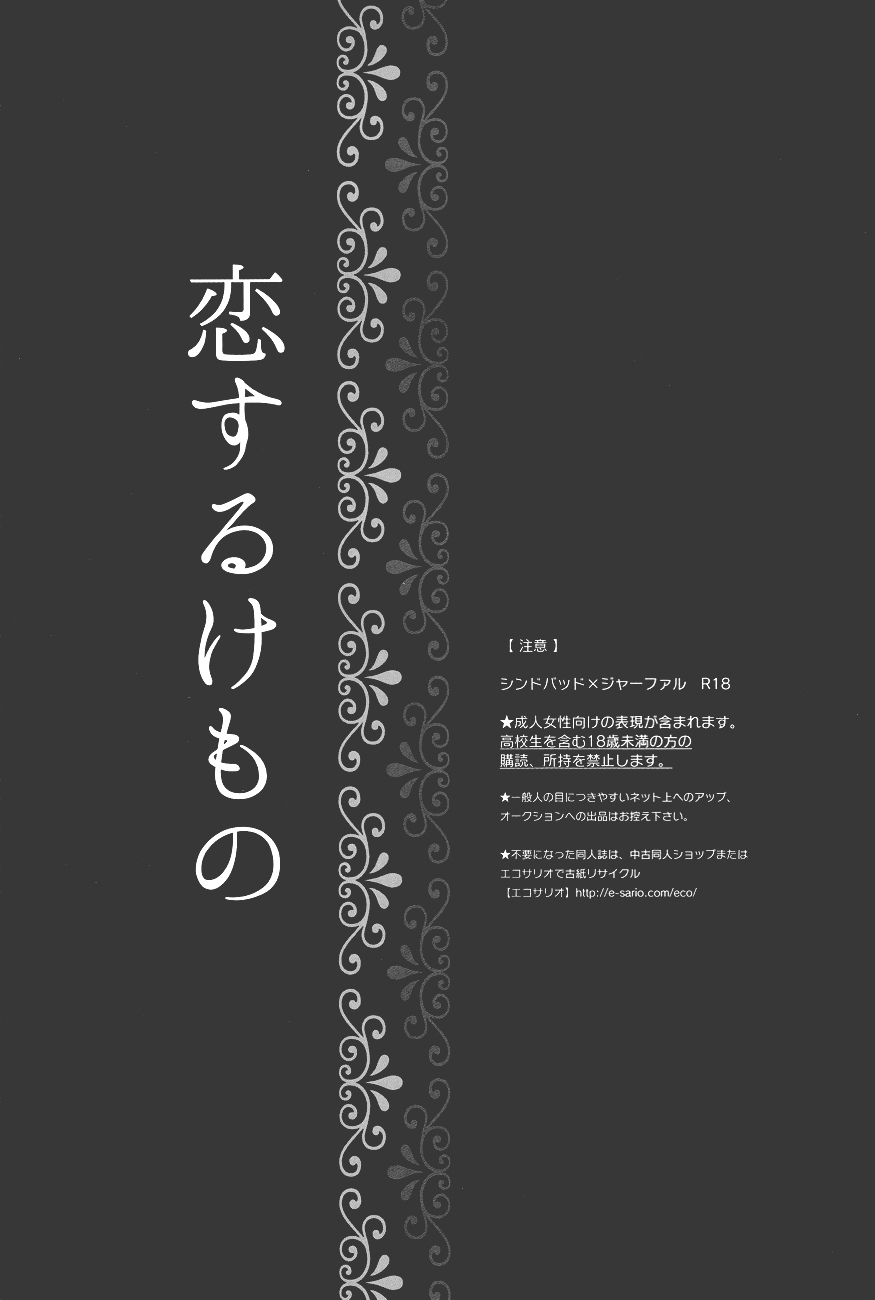 [ゴス村 (あちぃ)] 恋するけもの (マギ) [英訳]