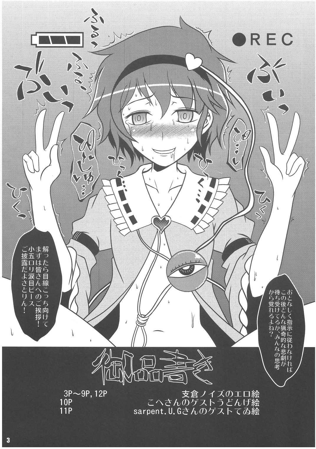 (例大祭8EX) [禍葬現実 (支倉ノイズ)] [Exhibition] (東方Project)