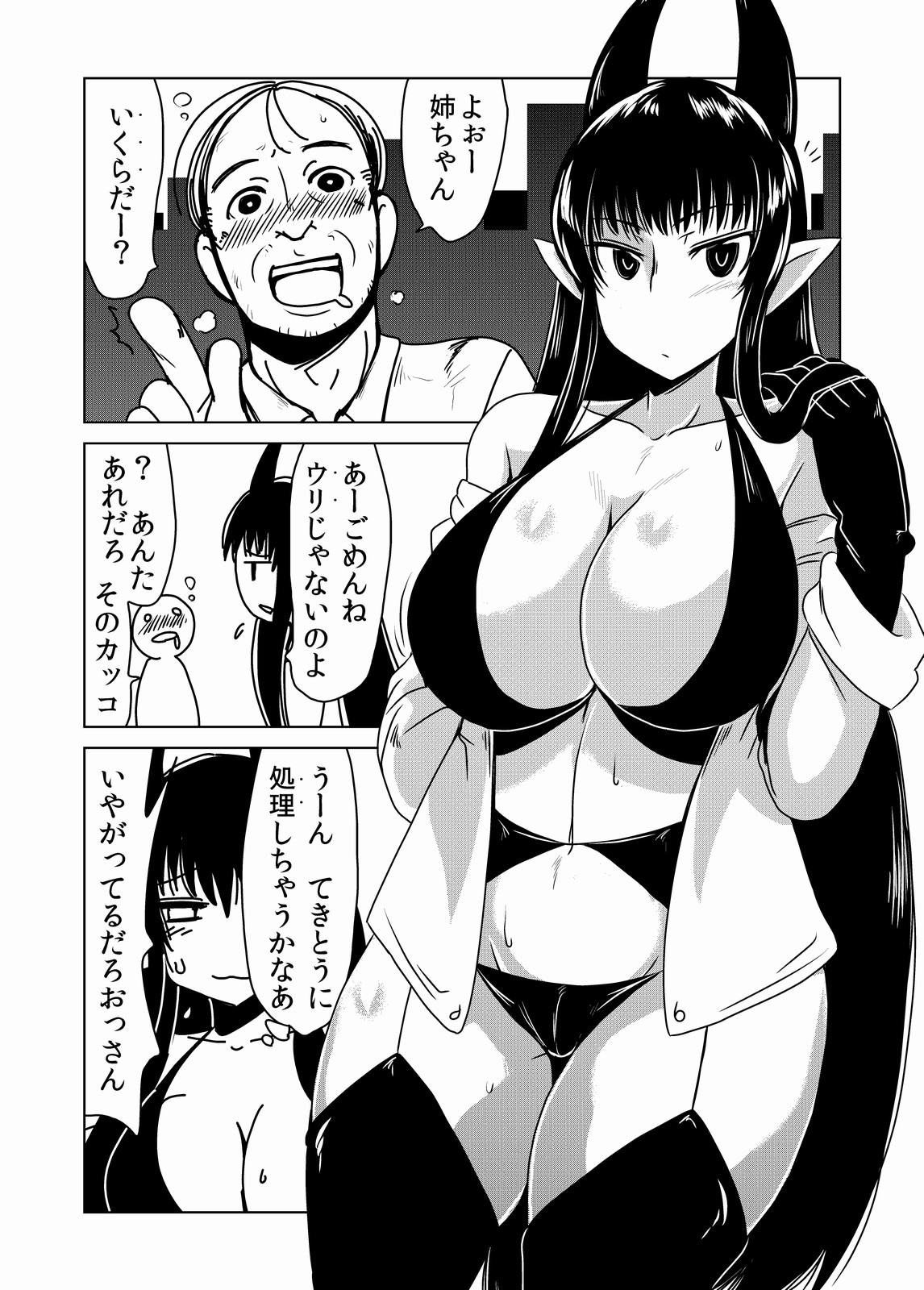 [Hroz] サキュバスさんの筆おろし。