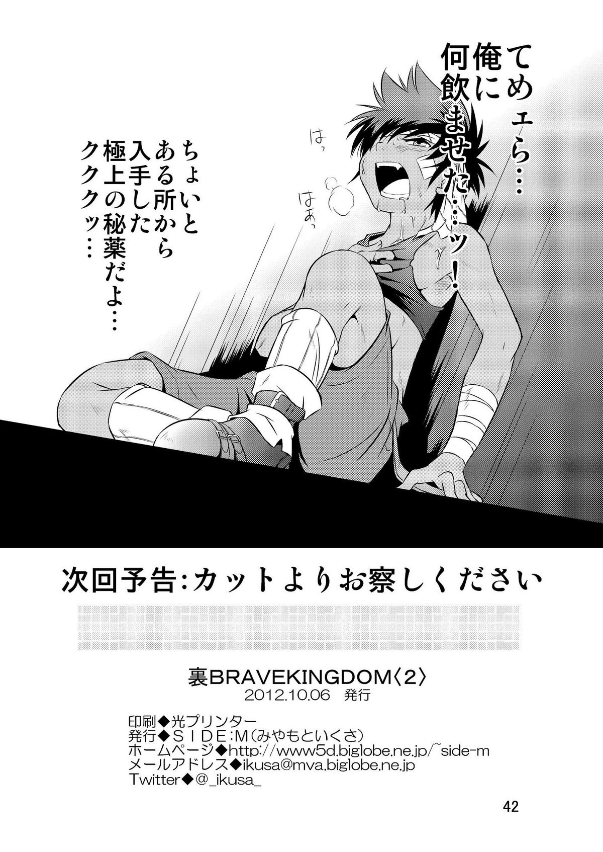 [Side:M (みやもといくさ)] 裏BRAVEKINGDOM【2】 [DL版]