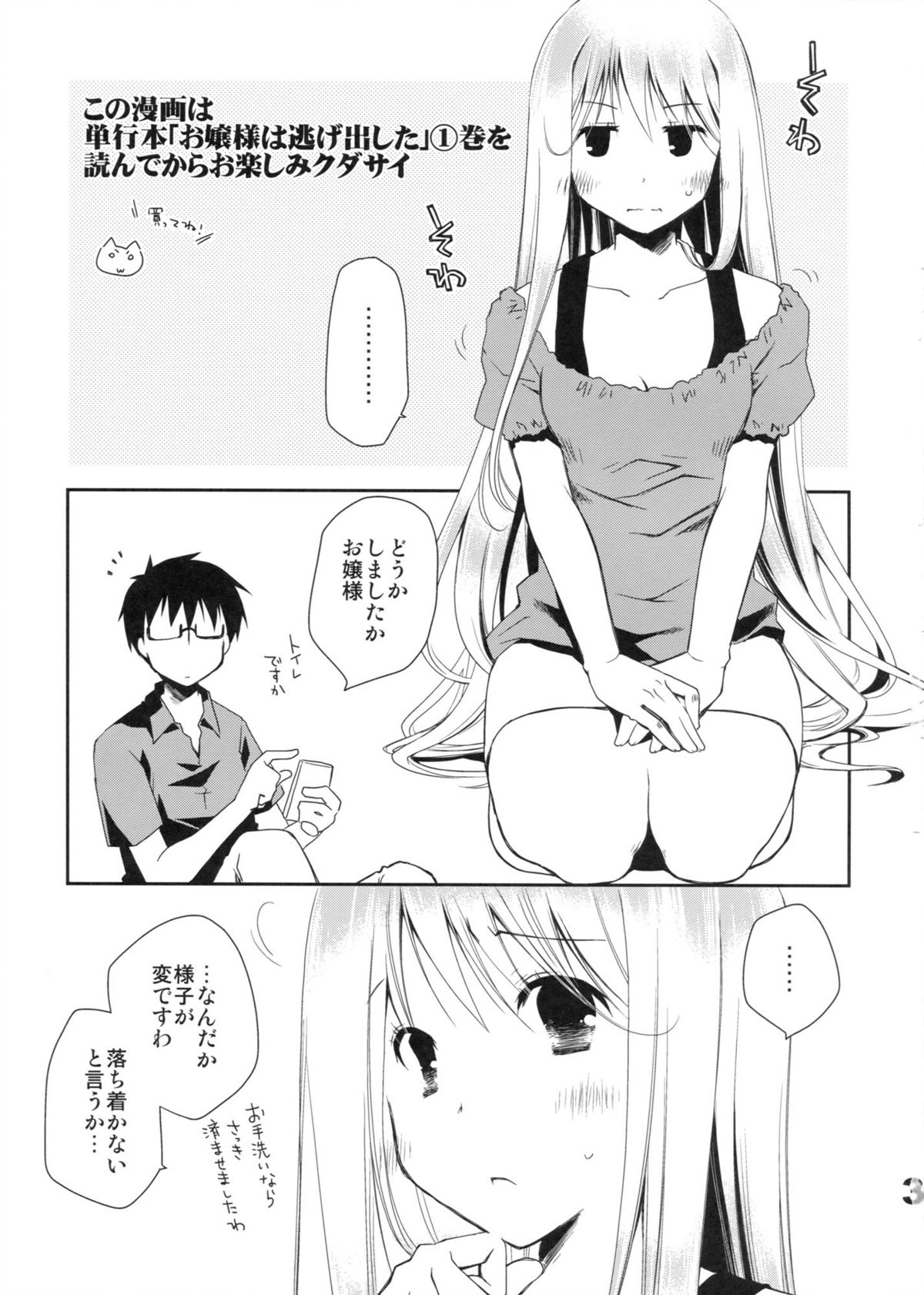 [ぽんこつわーくす] 究極令嬢西園静香の華麗なる逃亡