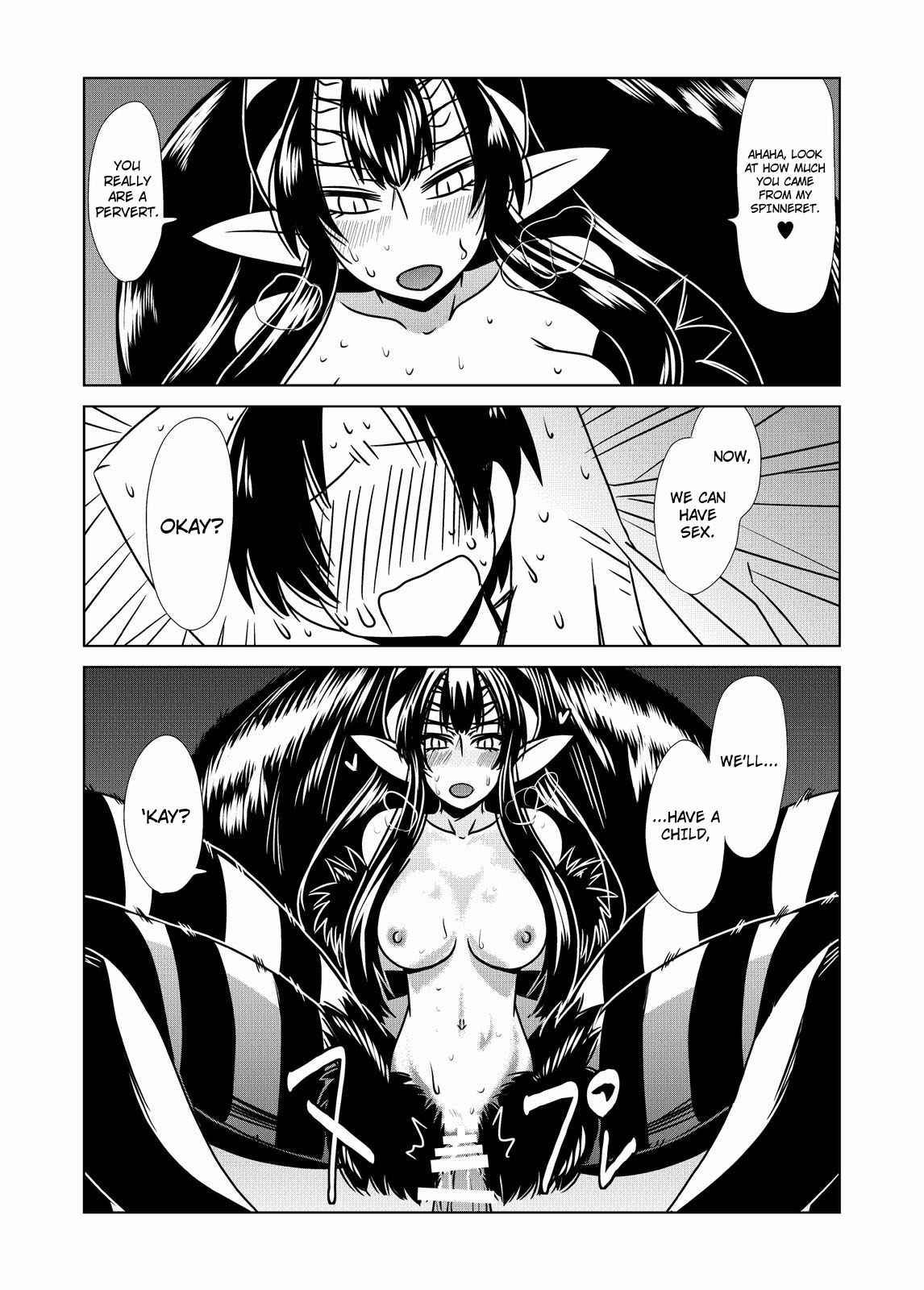 [ふろず] ゴーゴー蜘蛛娘 [英訳]