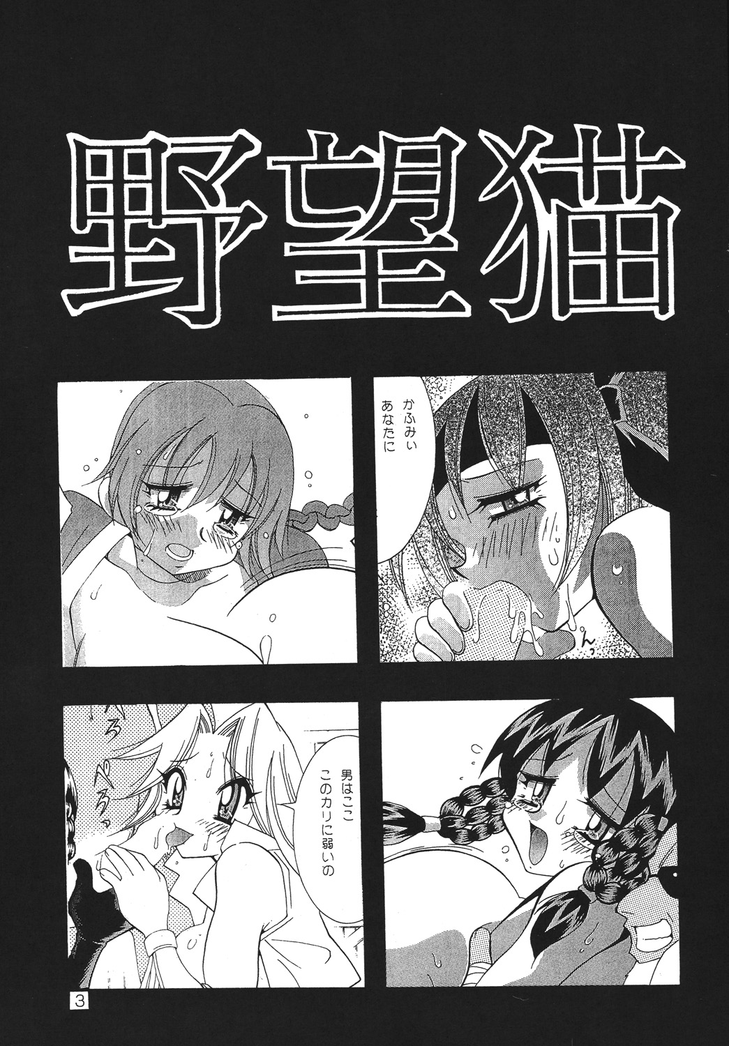 (C60) [野望組 (河本ひろし)] 野望猫 (デッドオアアライブ)