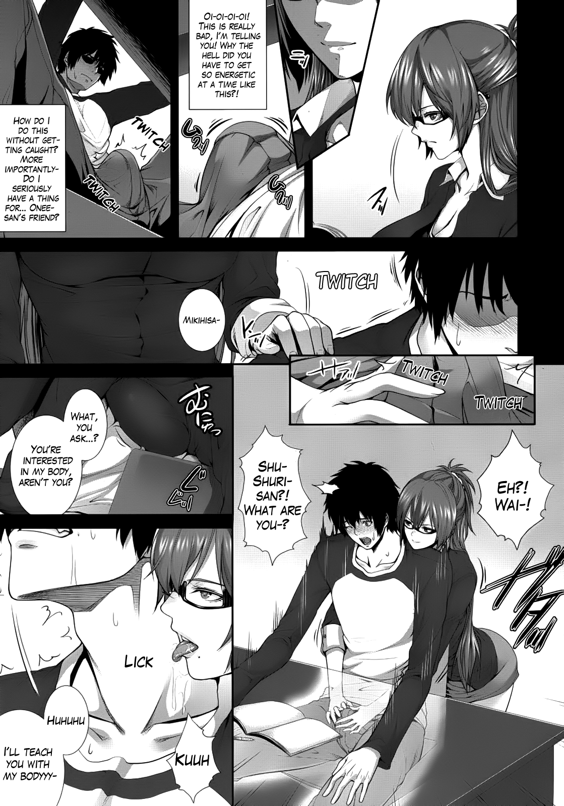 [ズッキーニ] ほれて♥おそわれて♥TwoLovers (COMICムジン 2012年9月号) [英訳]