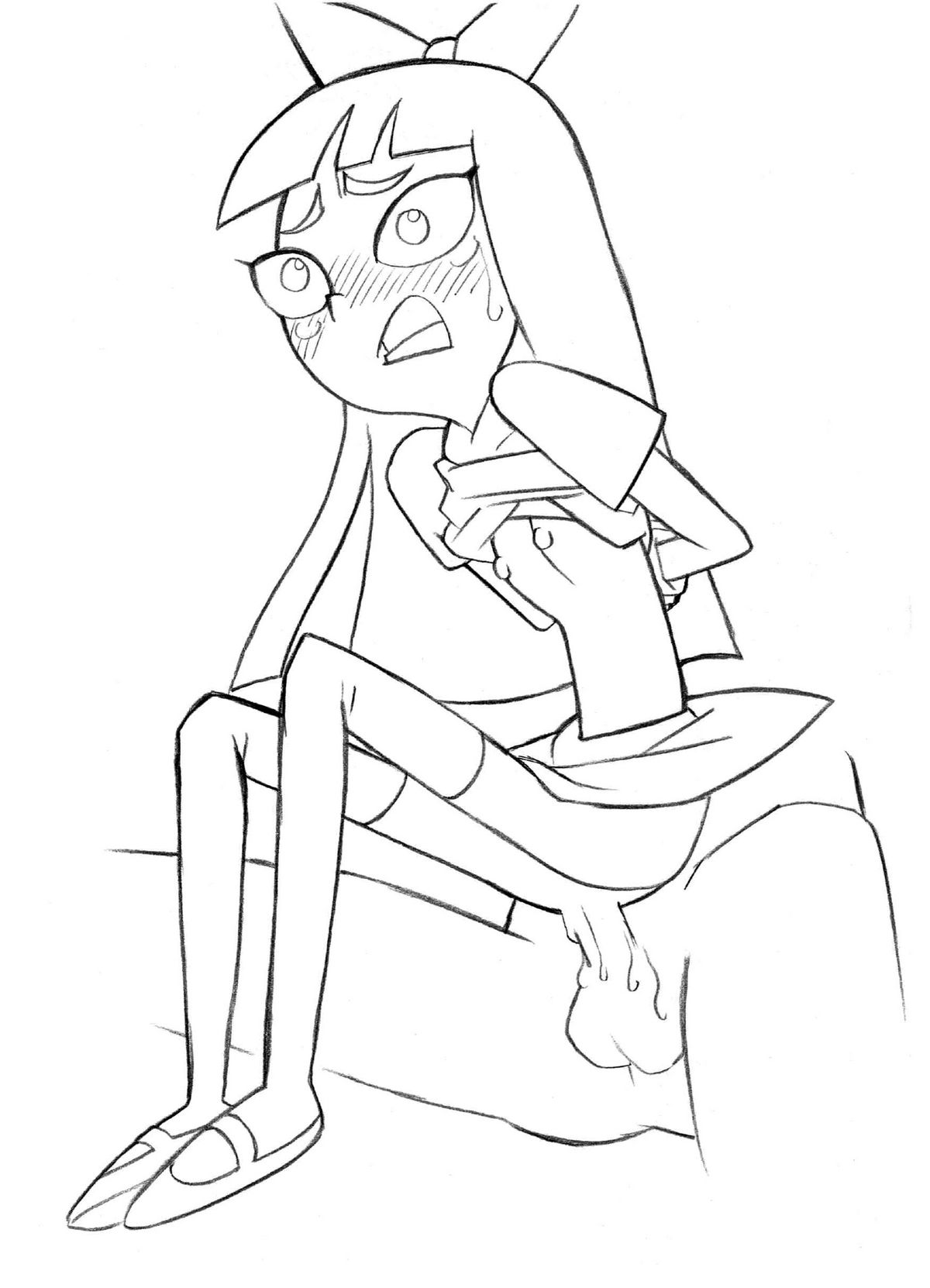 [Union Of The Snake (新田真子)] Psychosomatic Counterfeit Ex: Stacy (フィニアスとファーブ) [英訳] =Ero Manga Girls=