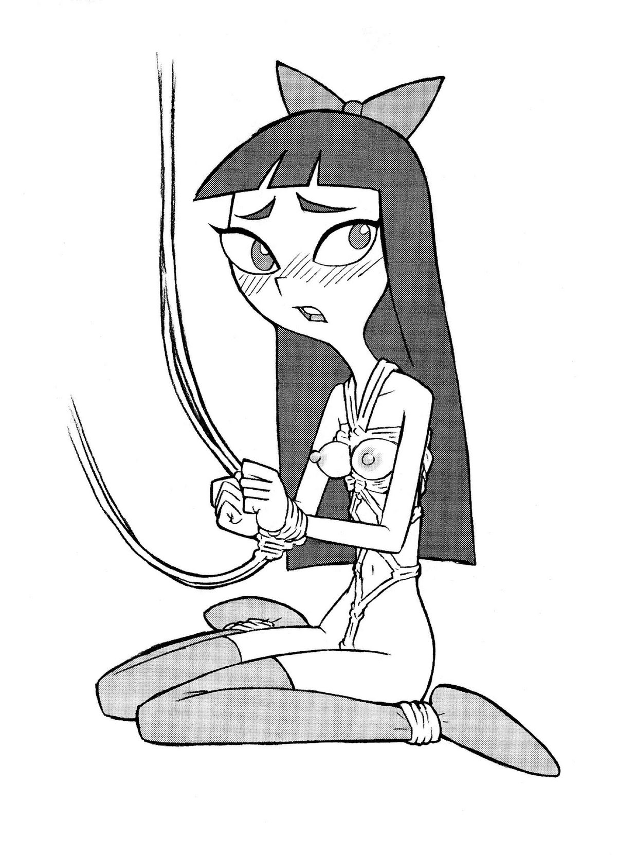 [Union Of The Snake (新田真子)] Psychosomatic Counterfeit Ex: Stacy (フィニアスとファーブ) [英訳] =Ero Manga Girls=