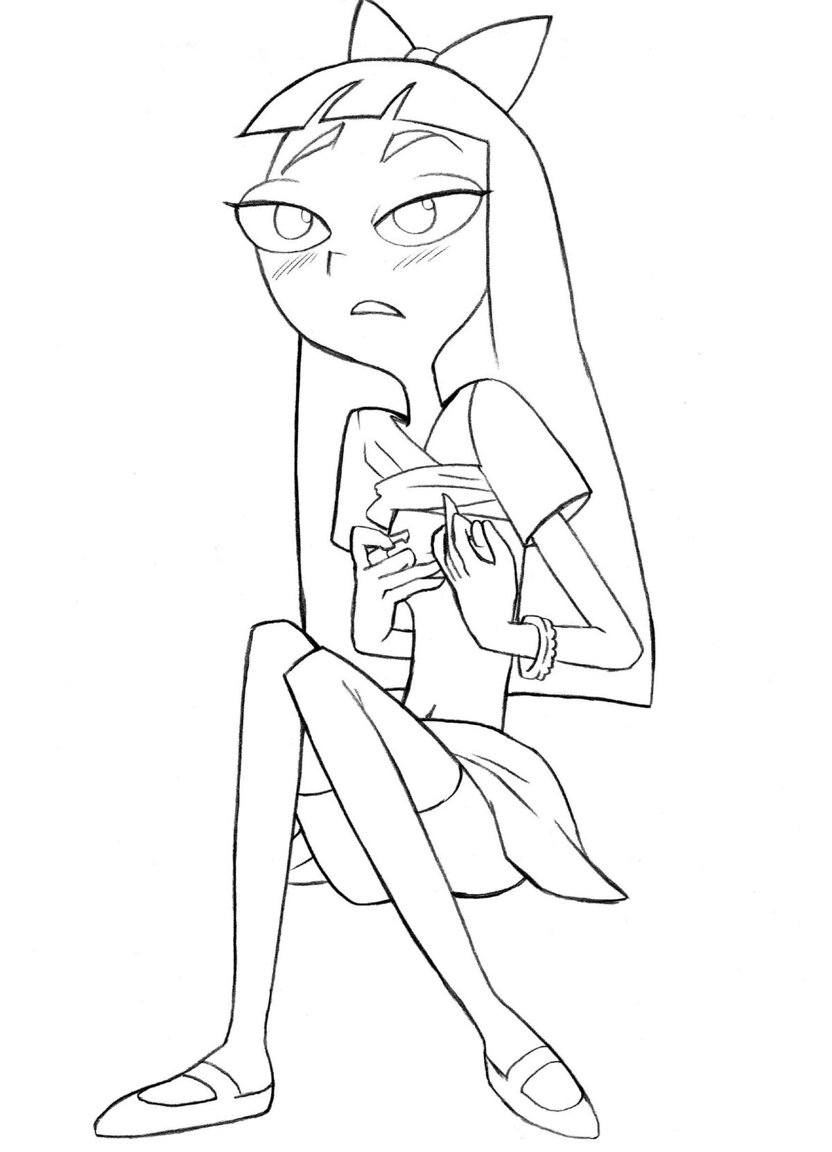 [Union Of The Snake (新田真子)] Psychosomatic Counterfeit Ex: Stacy (フィニアスとファーブ) [英訳] =Ero Manga Girls=