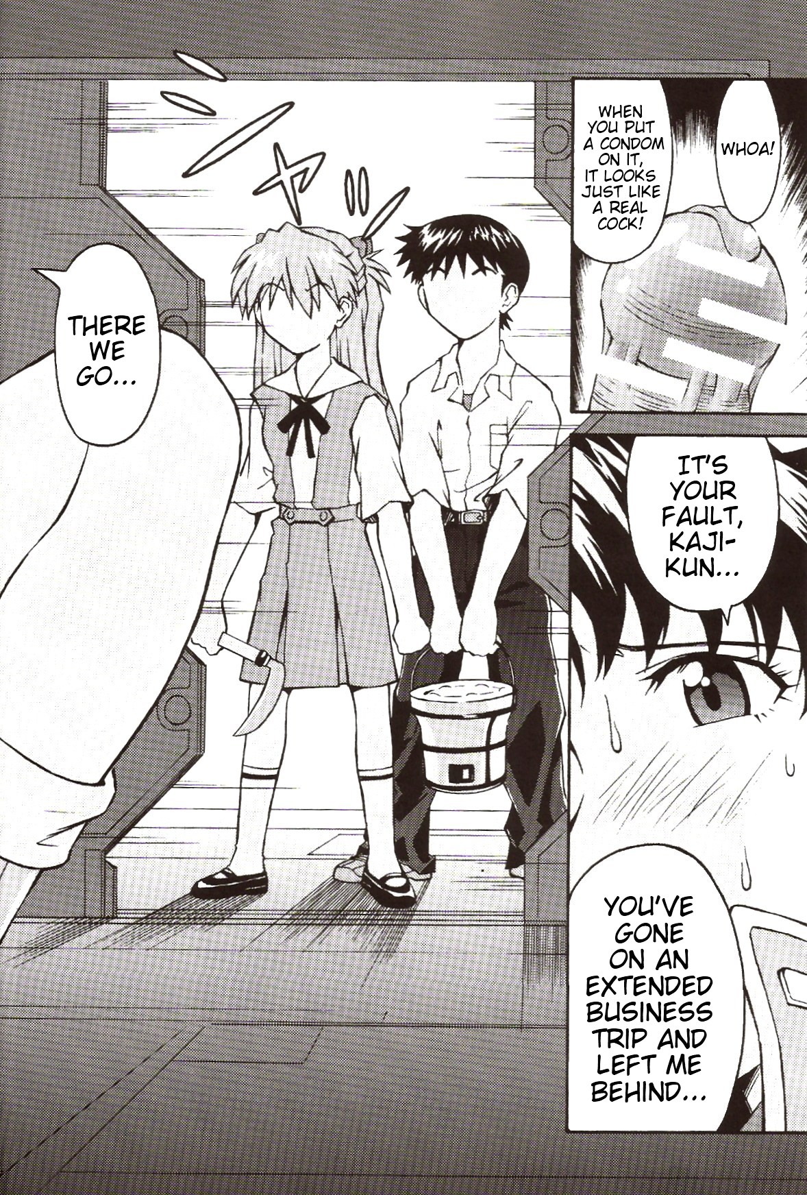 (C71) [天狗のつづら (黒てんぐ)] A wild fancy (新世紀エヴァンゲリオン) [英訳]