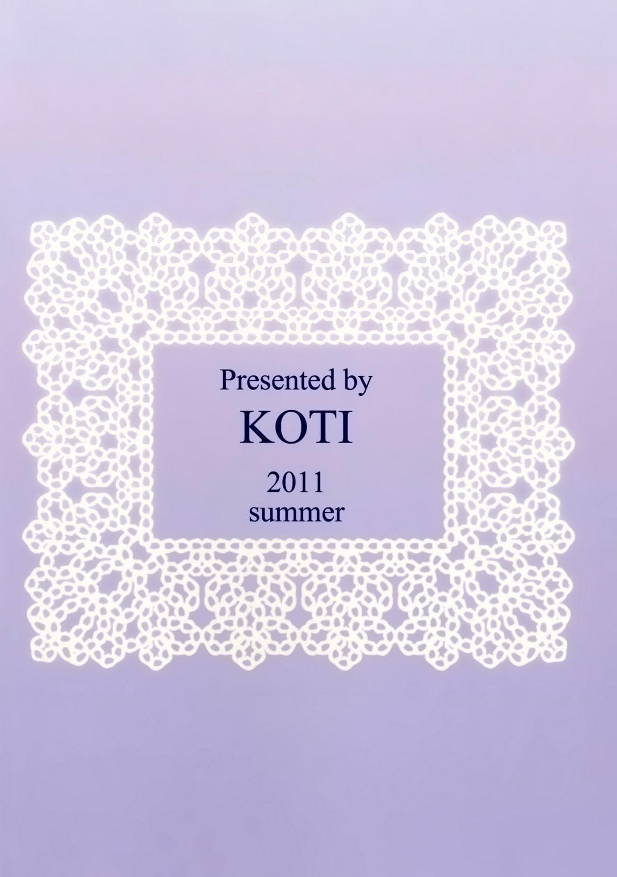 (東方神居祭4) [KOTI (Aとし)] 1 day my maid (東方Project) [英訳]