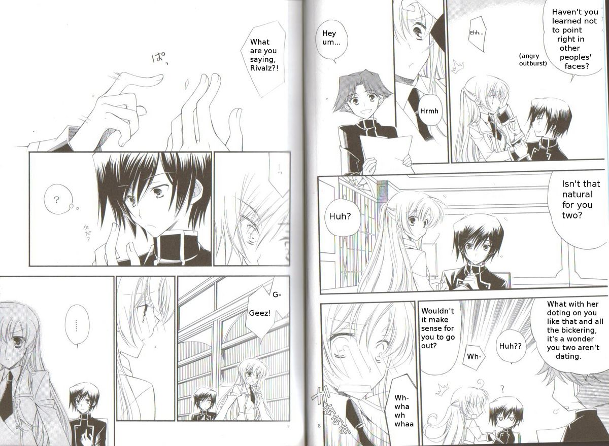 [潮風街道 (翠那るう)] Word x Word (コードギアス 反逆のルルーシュ) [英訳]