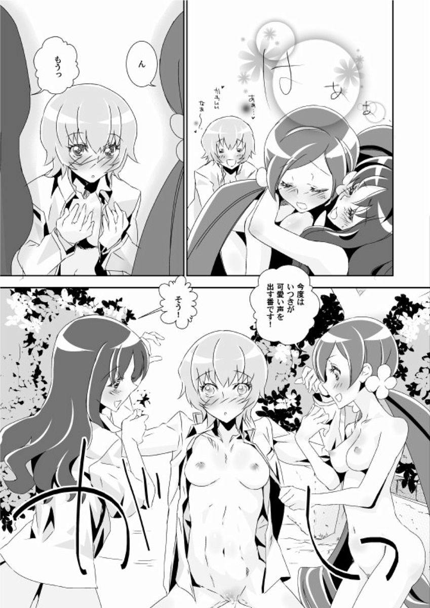 (サンクリ49) [バカトハサミ (塚井ヨウ)] ないしょのつぼえり ひみつのいつき (ハートキャッチプリキュア!)