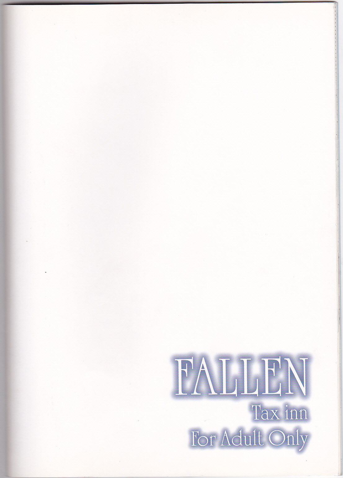 (C65) [Tax inn (貴須ヨシミツ)] FALLEN (ブリーチ)