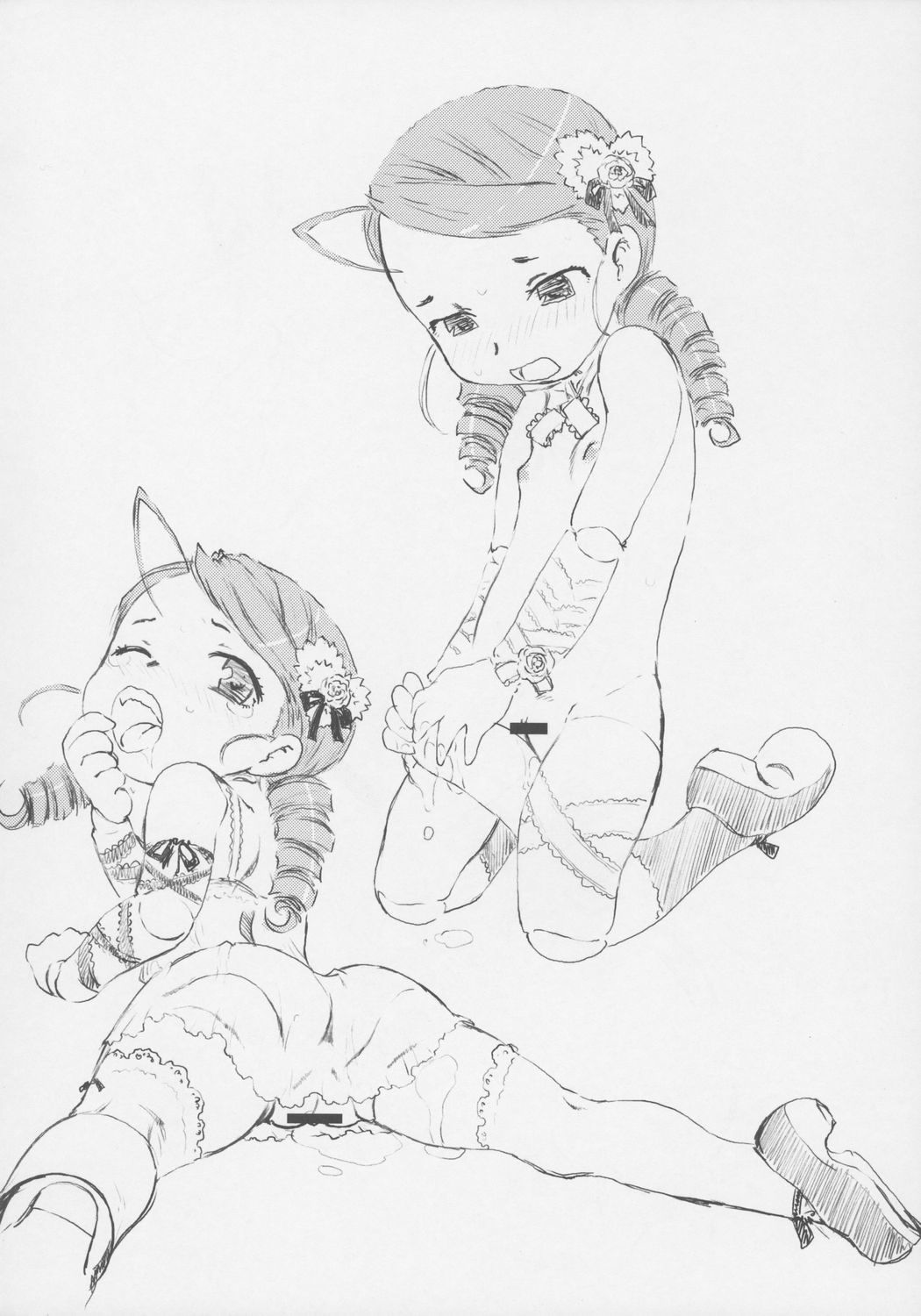 (こみトレ9) [万年塗料皿 (よろず)] 赤's禁 -AKAZUKIN- (おとぎ銃士 赤ずきん、ローゼンメイデン)