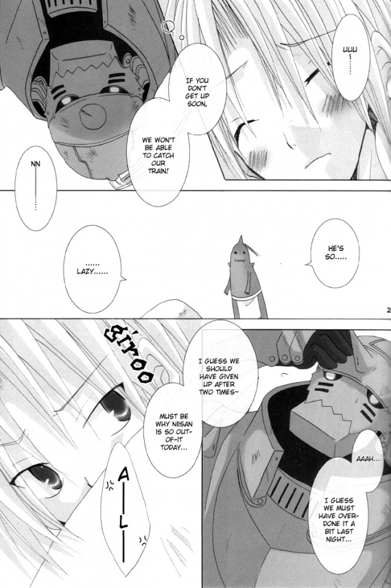 [HYSTERICS38. (さんご野さんば)] うたかた (鋼の錬金術師) [英訳]