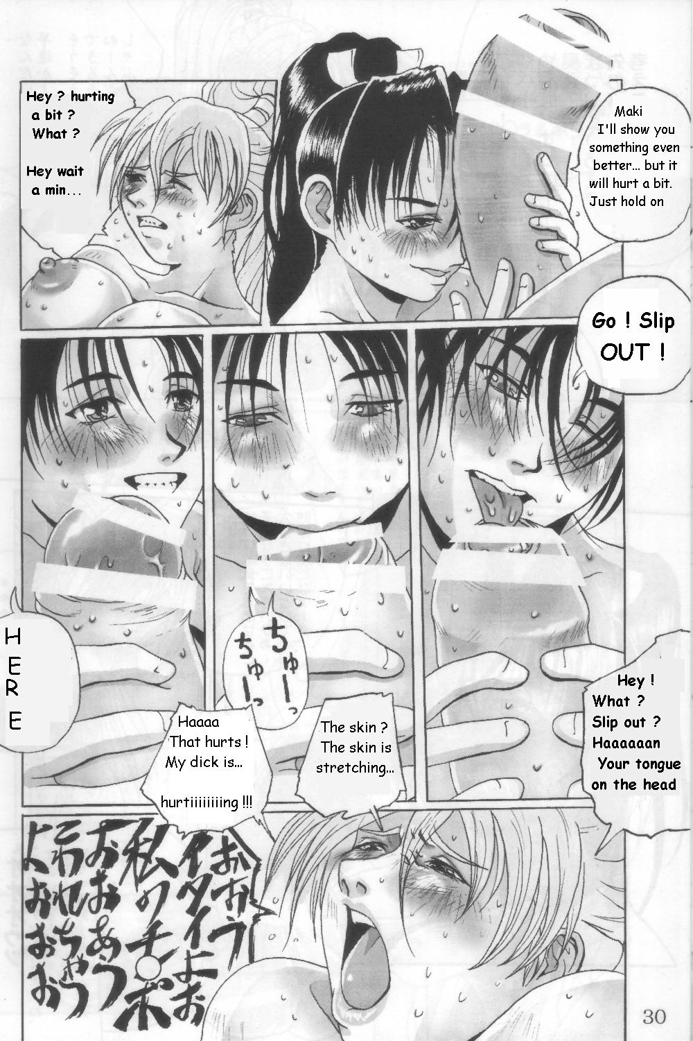 [艶やかくノ一団 (不知火模型店)] 艶やか二本挿し (カプコン VS SNK) [English]