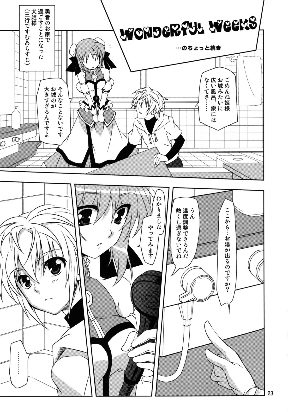 (COMIC1☆6) [PLUM (かん奈)] Wonderful Agent (DOG DAYS)