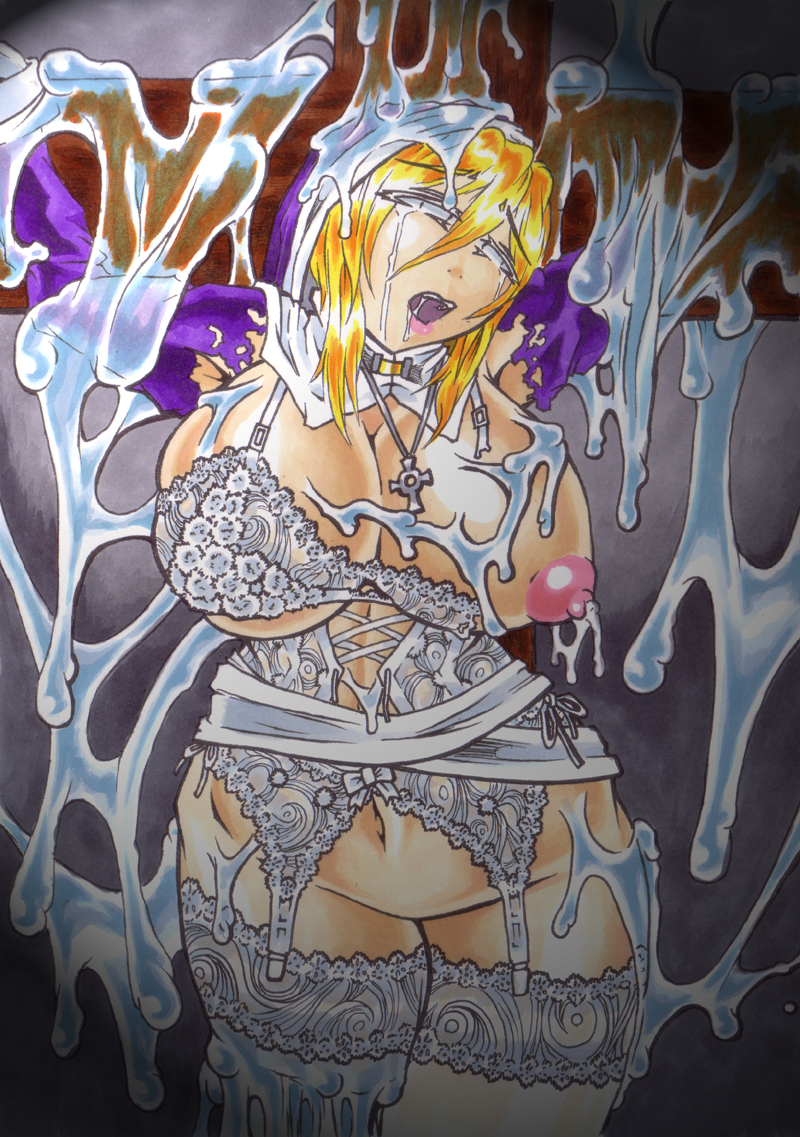 [主に夜用 (ひらたみ)] 姦落～泡色の聖女～