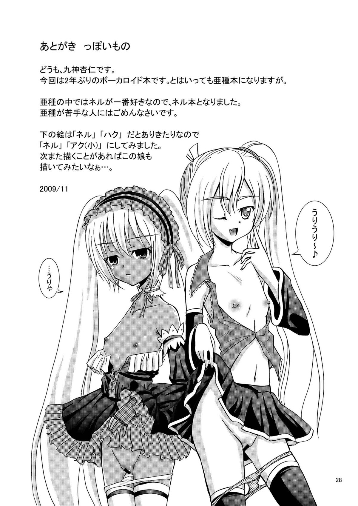 [骨牌倉 (九神杏仁)] あーけーなむ4 (ボーカロイド)