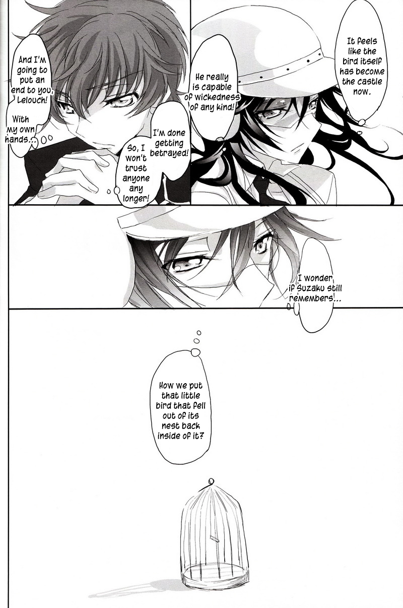 [リフレクション (ぱん太)] 鳥かごの中の姫君 (コードギアス 反逆のルルーシュ) [英訳]